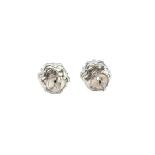 Load image into Gallery viewer, 14k white gold and diamond Earrings