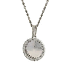 Load image into Gallery viewer, Gold and Diamond Round Shaped Memory Pendant (choose your color)