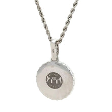 Load image into Gallery viewer, Gold and Diamond Round Shaped Memory Pendant (choose your color)