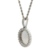 Load image into Gallery viewer, Gold and Diamond Round Shaped Memory Pendant (choose your color)