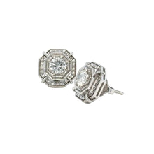 Load image into Gallery viewer, 18k white gold and diamond Earrings. ** LIMITED EDITION**