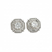 Load image into Gallery viewer, 18k white gold and diamond Earrings. ** LIMITED EDITION**