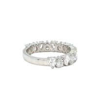 Load image into Gallery viewer, 14k white gold and lab diamonds ring