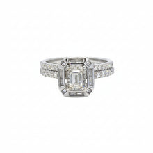 Load image into Gallery viewer, 14k White Gold and Diamond 2-piece Engagement Ring