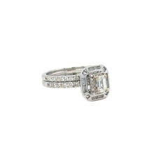 Load image into Gallery viewer, 14k White Gold and Diamond 2-piece Engagement Ring