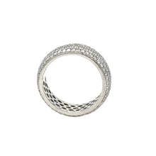 Load image into Gallery viewer, 14k Gold Unisex Diamond Band (5 rows of diamonds)