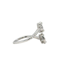 Load image into Gallery viewer, 18k White Gold and Natural Diamond Ring