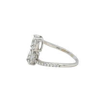 Load image into Gallery viewer, 18k White Gold and Natural Diamond Ring