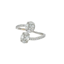 Load image into Gallery viewer, 18k White Gold and Natural Diamond Ring