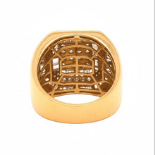 Load image into Gallery viewer, 14k yellow gold and diamond Men`s Band