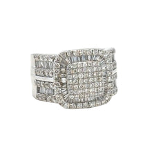 Load image into Gallery viewer, 14k White gold and Natural diamond Men's Ring