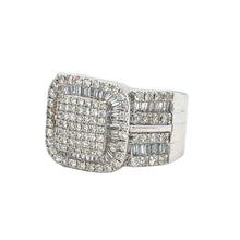 Load image into Gallery viewer, 14k White gold and Natural diamond Men's Ring