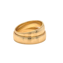 Load image into Gallery viewer, His and Hers 14k Yellow Gold Wedding Band Rings