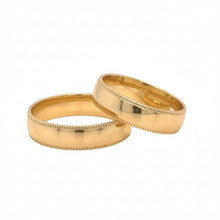 Load image into Gallery viewer, His and Hers 14k Yellow Gold Wedding Band Rings