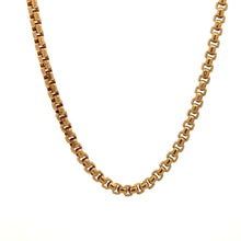 Load image into Gallery viewer, Yellow gold Box Chain