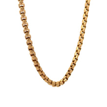 Load image into Gallery viewer, Yellow gold Box Chain