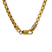Load image into Gallery viewer, Yellow gold Box Chain