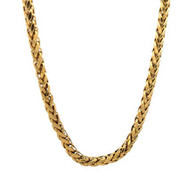 Load image into Gallery viewer, Yellow Gold Rounded Franco chain