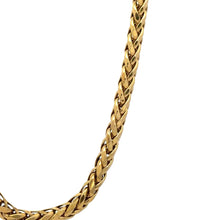 Load image into Gallery viewer, Yellow Gold Rounded Franco chain