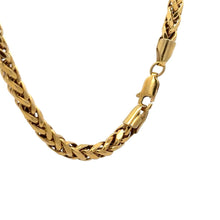 Load image into Gallery viewer, Yellow Gold Rounded Franco chain