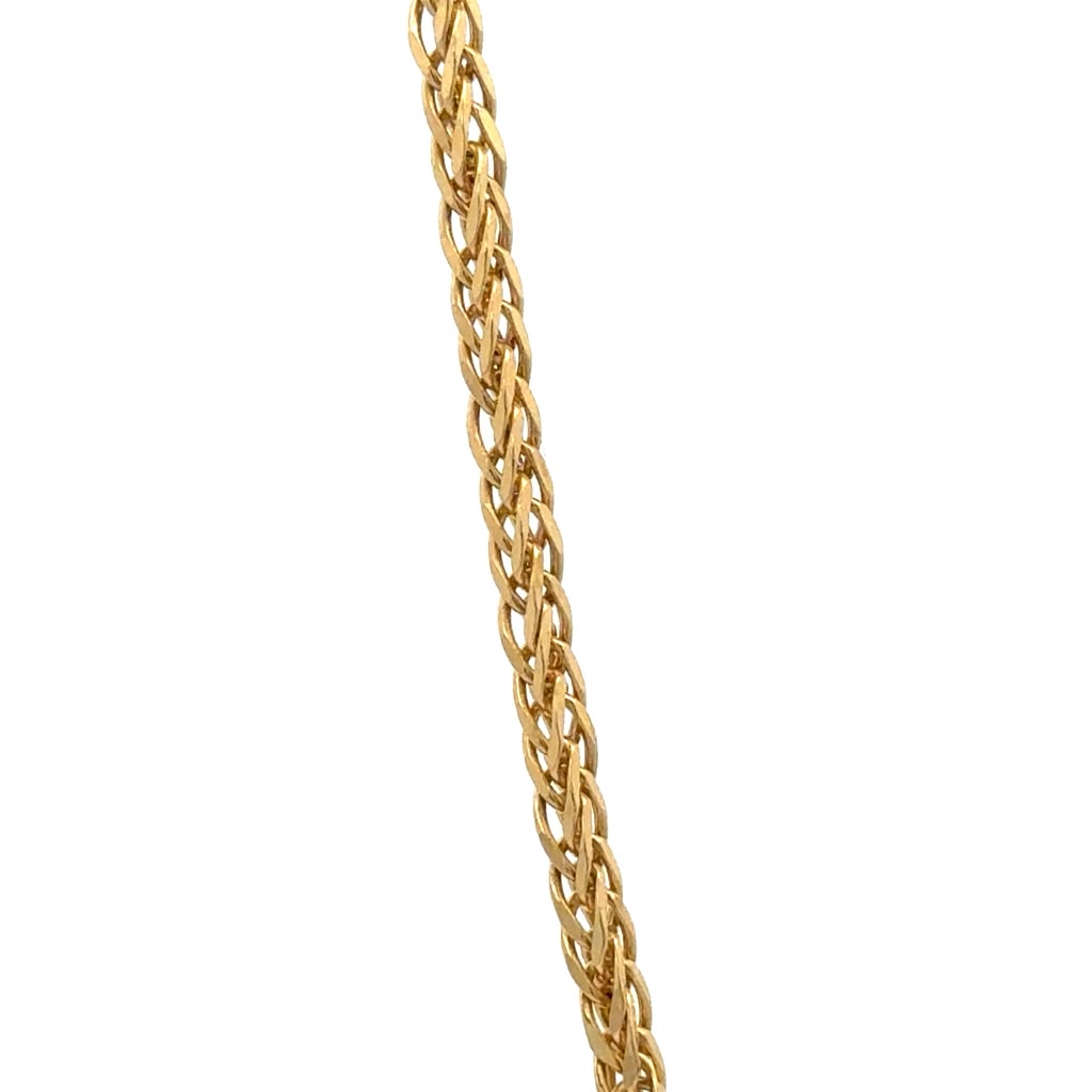 14k Yellow Gold Franco chain