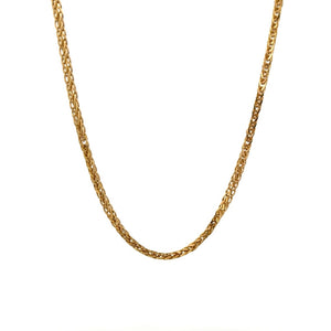 14k Yellow Gold Franco chain