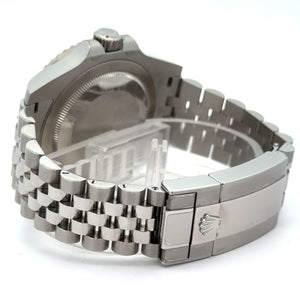 Model # 126710BLNR 40mm Rolex GMT Master II "Batgirl" Watch with stainless steel jubilee band (ROLEX BOX & PAPERS)