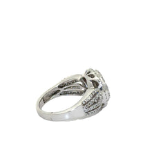 Load image into Gallery viewer, 14k White Gold Ladies Ring with Round Diamonds