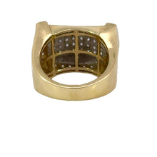 Load image into Gallery viewer, 14k Yellow Gold and Diamond Men`s Ring with Round Diamonds