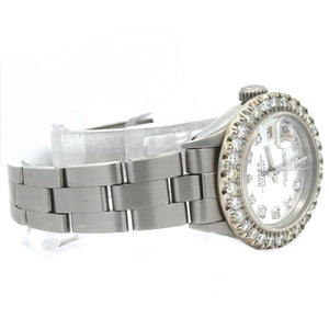 26mm Rolex Ladies` Watch with Stainless steel oyster band