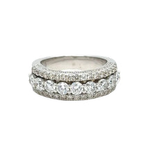 Load image into Gallery viewer, 14k gold and Natural Round Diamonds Wedding band.(Choose your color)