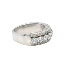 Load image into Gallery viewer, 14k gold and Natural Round Diamonds Wedding band.(Choose your color)