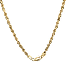 Load image into Gallery viewer, 10k Rose &amp; Yellow Gold Rope Chain (Choose your color)