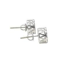 Load image into Gallery viewer, White gold and diamond Earrings
