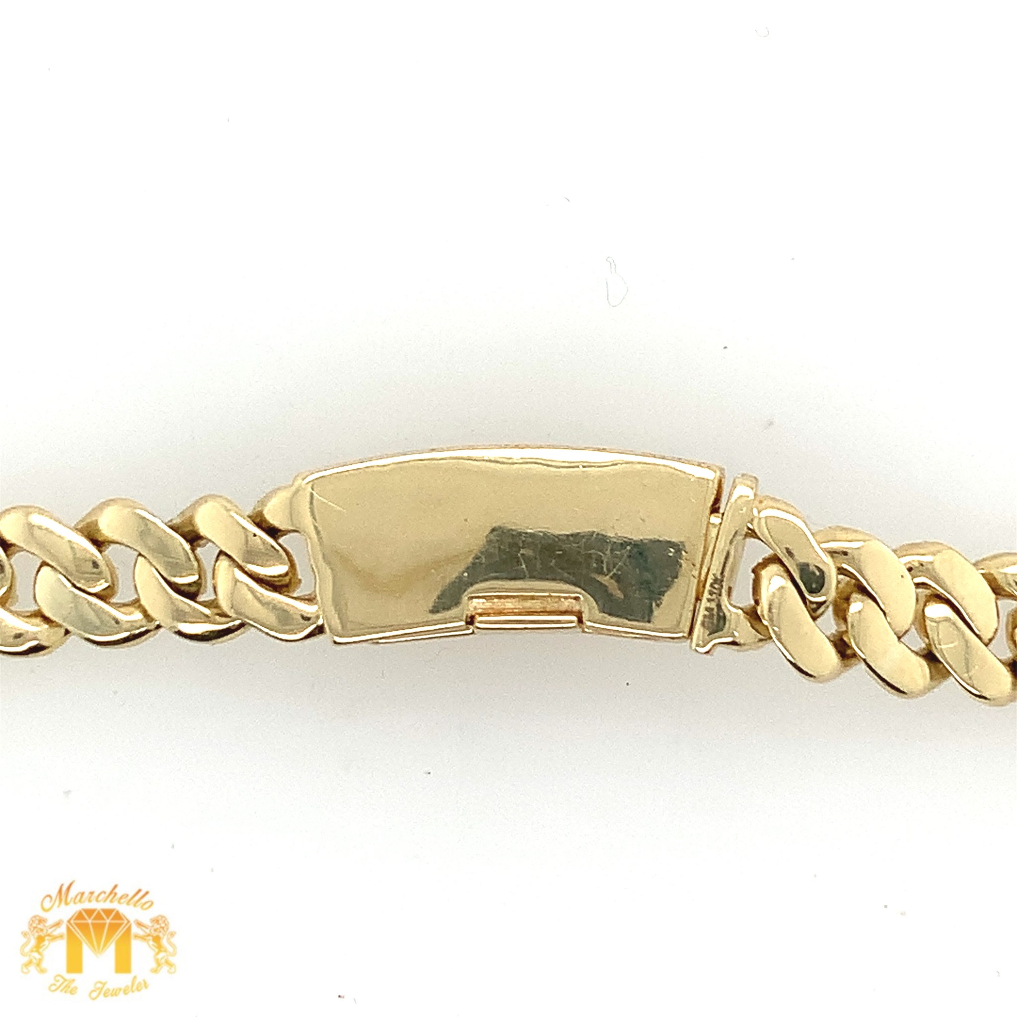 Small Iced Out Miami Cuban Bracelet – MA Jewelers - Wayne