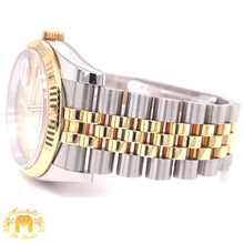 Load image into Gallery viewer, 36mm Rolex Datejust Watch with Two-tone Jubilee Bracelet (hidden clasp)