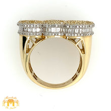 Load image into Gallery viewer, Gold 3D CEO Diamond Ring