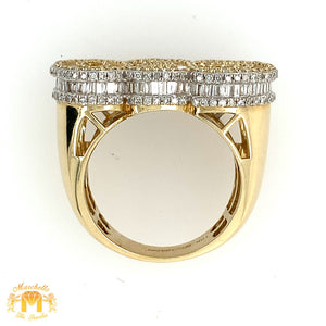 Gold 3D CEO Diamond Ring