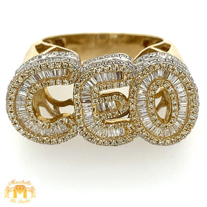 Gold 3D CEO Diamond Ring