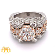 Load image into Gallery viewer, 3.8ct Diamond and 14k Gold Monster Ring