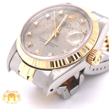 Load image into Gallery viewer, Rolex Datejust Watch with Two-tone Jubilee Bracelet (31 mm, factory diamond dial)