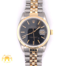 Load image into Gallery viewer, 36mm Rolex Datejust Watch with Two-tone Jubilee Bracelet (36 mm, quick set)