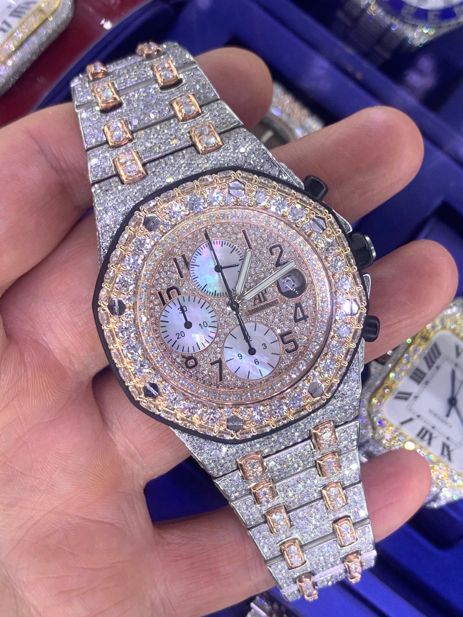 Ap watches diamond Clearance