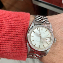 Load image into Gallery viewer, 36mm Rolex Datejust Watch with Stainless Steel Jubilee Bracelet (fluted bezel, non-quick set)