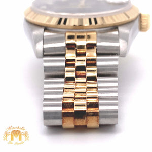 Rolex Datejust Watch with Two-tone Jubilee Bracelet (31 mm, factory diamond dial)