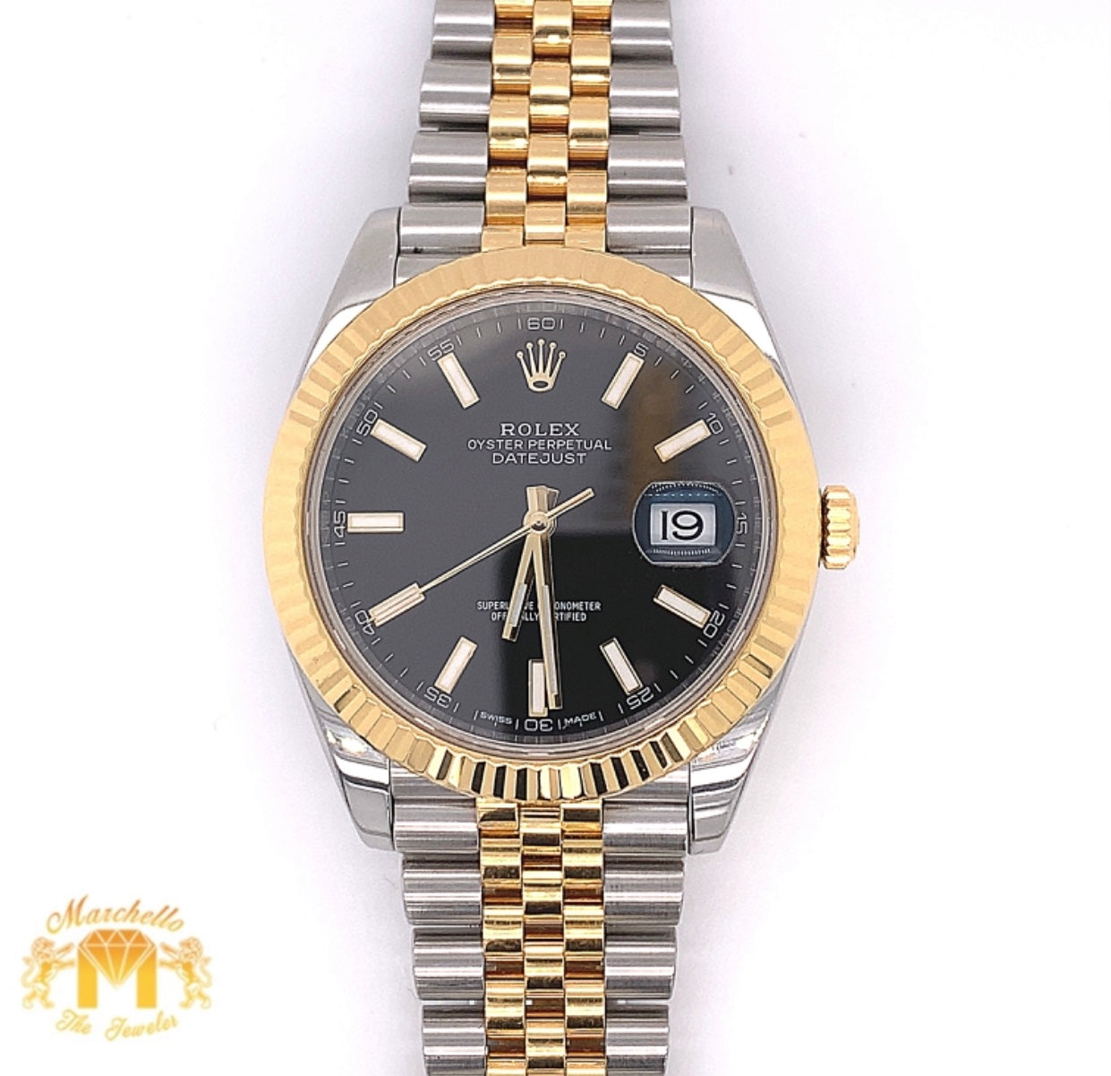 Motivering Den sandsynlige arrangere 41mm Rolex Datejust 2 Watch with Two-tone Jubilee Bracelet (fluted bez – MTJ