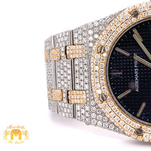 Load image into Gallery viewer, Iced Out Audemars Piguet  AP Diamond Watch (33mm, factory two-tone)