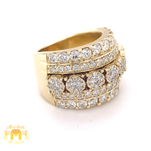 Load image into Gallery viewer, 4.5ct Diamond and 14k Gold Monster #3 Men&#39;s Ring