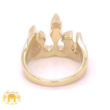Load image into Gallery viewer, 14k Gold and Diamond Allah Ring