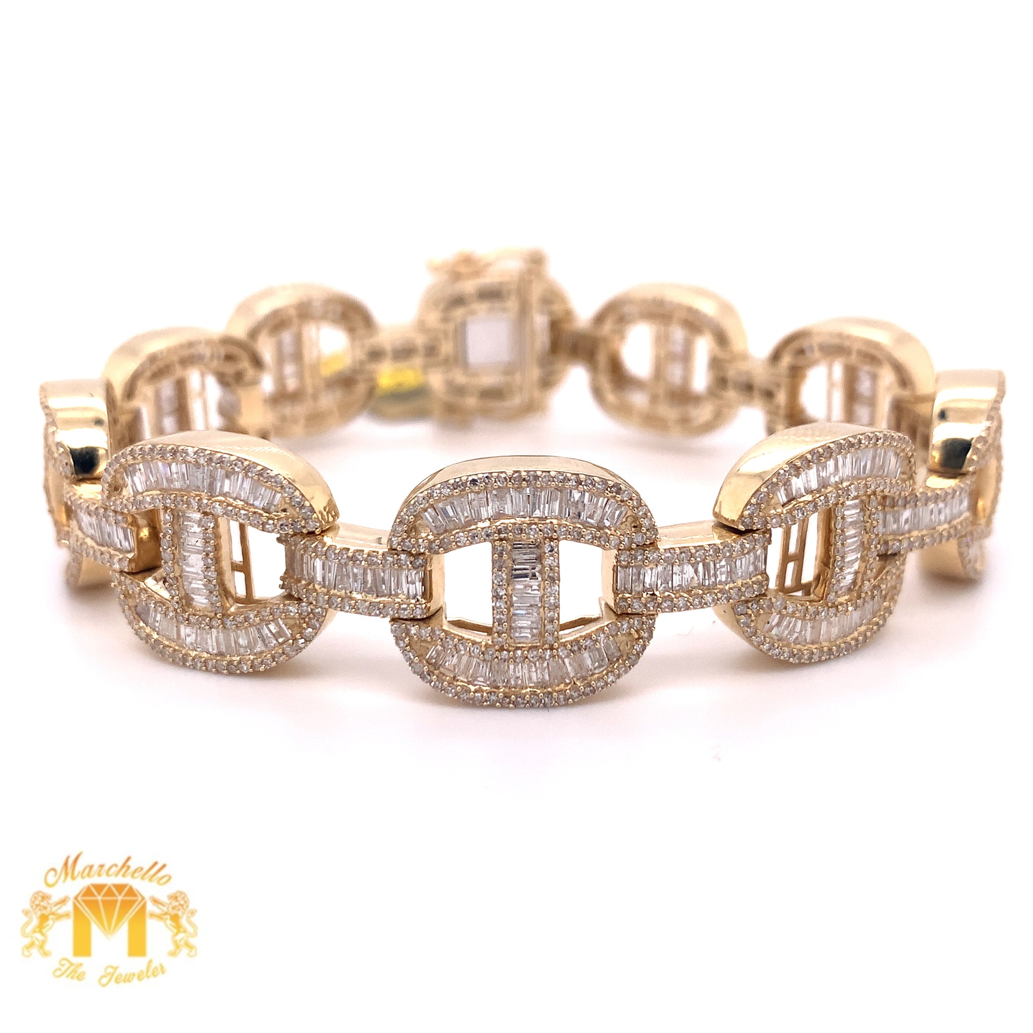 Mariner Link Bracelet in 14k Yellow Gold (5.5mm) - Richard Cannon Jewelry